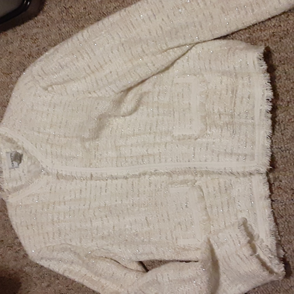 Chico's cream jacket